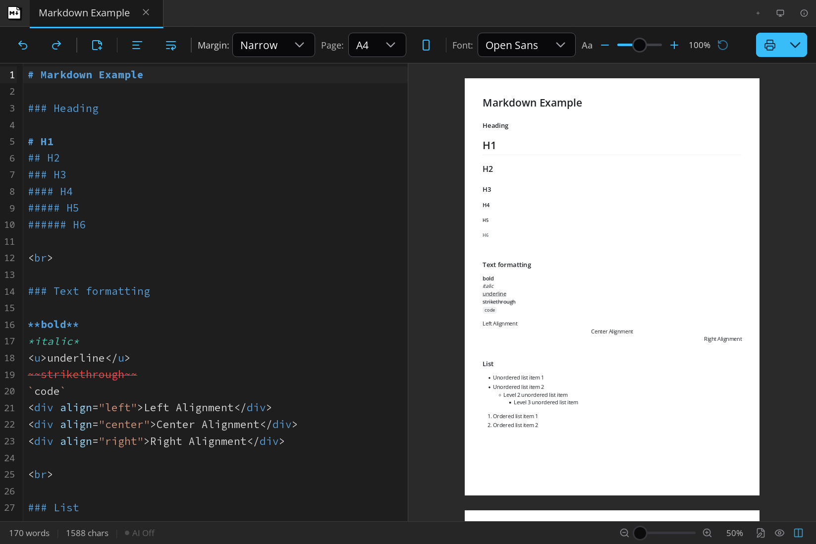 Dark Mode
